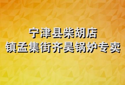 宁津县柴胡店镇孟集街齐昊锅炉专卖店