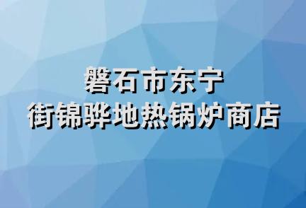 磐石市东宁街锦骅地热锅炉商店