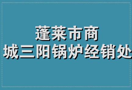 蓬莱市商城三阳锅炉经销处