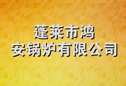 蓬莱市鸿安锅炉有限公司