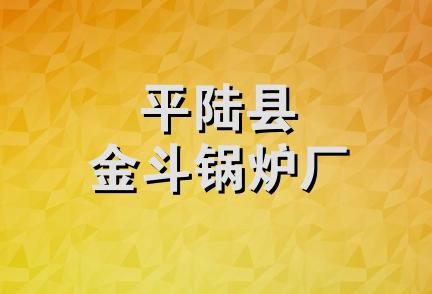 平陆县金斗锅炉厂