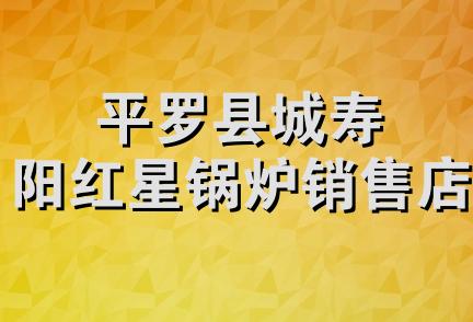 平罗县城寿阳红星锅炉销售店