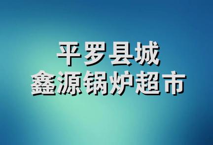 平罗县城鑫源锅炉超市