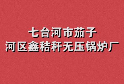 七台河市茄子河区鑫秸秆无压锅炉厂