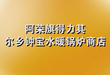 阿荣旗得力其尔乡钟宝水暖锅炉商店