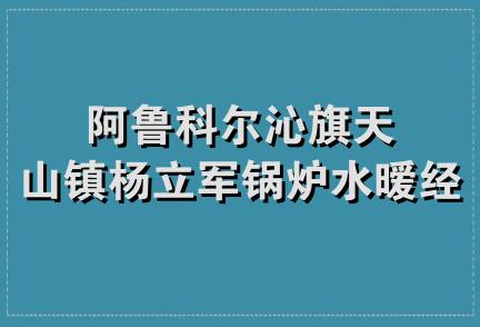 阿鲁科尔沁旗天山镇杨立军锅炉水暧经销处