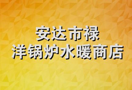 安达市禄洋锅炉水暖商店