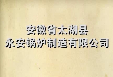 安徽省太湖县永安锅炉制造有限公司