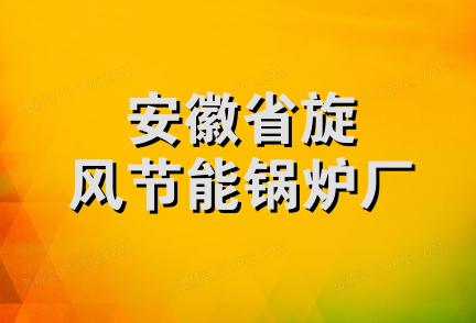 安徽省旋风节能锅炉厂