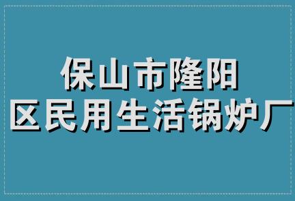 保山市隆阳区民用生活锅炉厂