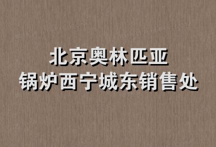 北京奥林匹亚锅炉西宁城东销售处