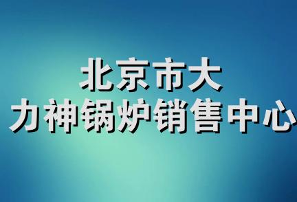 北京市大力神锅炉销售中心