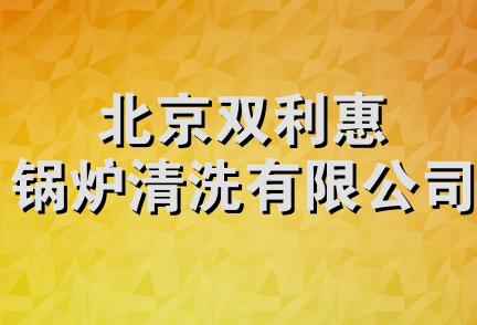 北京双利惠锅炉清洗有限公司