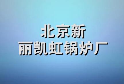 北京新丽凯虹锅炉厂