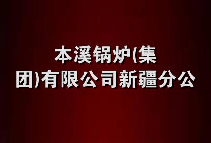 本溪锅炉(集团)有限公司新疆分公司