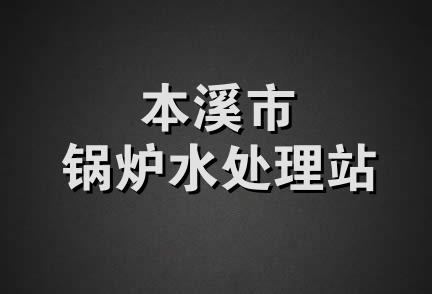 本溪市锅炉水处理站