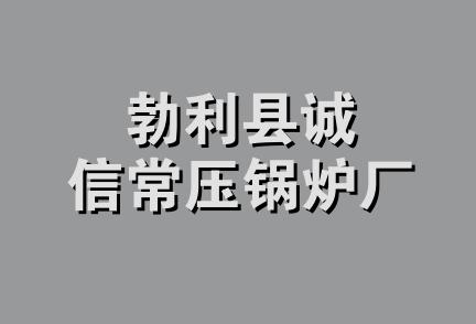 勃利县诚信常压锅炉厂