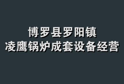 博罗县罗阳镇凌鹰锅炉成套设备经营部