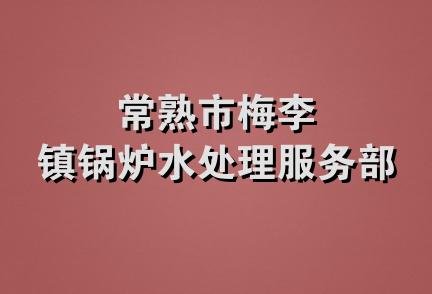 常熟市梅李镇锅炉水处理服务部