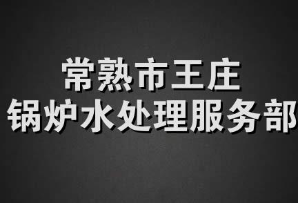 常熟市王庄锅炉水处理服务部