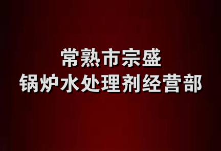 常熟市宗盛锅炉水处理剂经营部