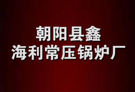 朝阳县鑫海利常压锅炉厂