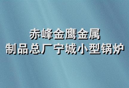 赤峰金鹰金属制品总厂宁城小型锅炉厂