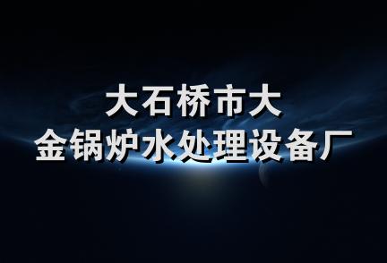 大石桥市大金锅炉水处理设备厂