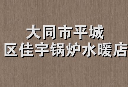 大同市平城区佳宇锅炉水暖店