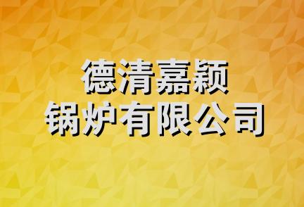 德清嘉颖锅炉有限公司