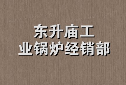 东升庙工业锅炉经销部