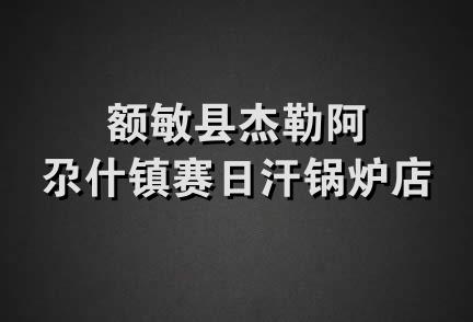 额敏县杰勒阿尕什镇赛日汗锅炉店