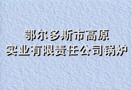 鄂尔多斯市高原实业有限责任公司锅炉厂