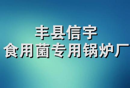 丰县信宇食用菌专用锅炉厂