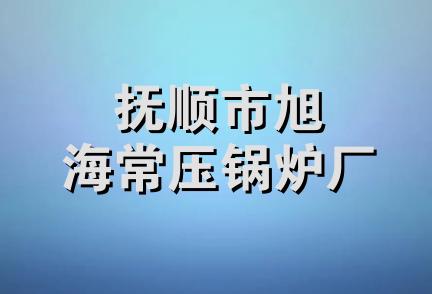 抚顺市旭海常压锅炉厂