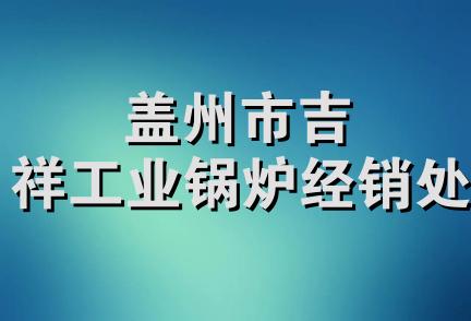 盖州市吉祥工业锅炉经销处