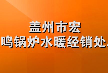 盖州市宏鸣锅炉水暖经销处.