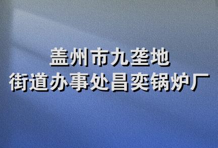 盖州市九垄地街道办事处昌奕锅炉厂