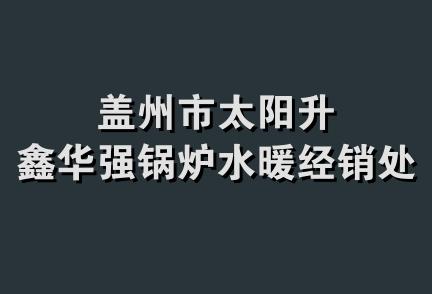 盖州市太阳升鑫华强锅炉水暖经销处