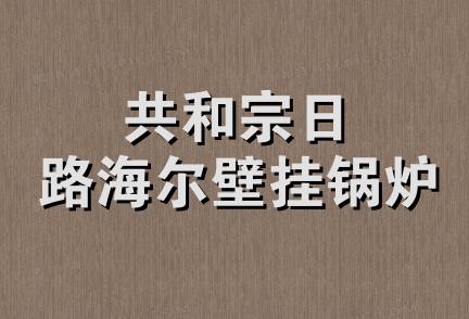 共和宗日路海尔壁挂锅炉