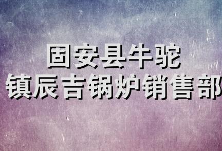 固安县牛驼镇辰吉锅炉销售部