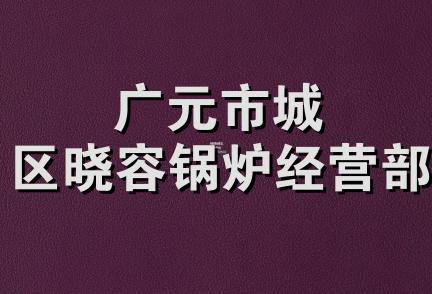 广元市城区晓容锅炉经营部