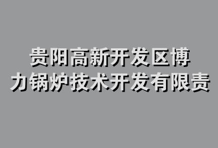 贵阳高新开发区博力锅炉技术开发有限责任公司