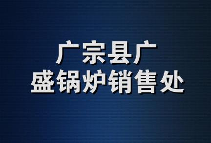 广宗县广盛锅炉销售处