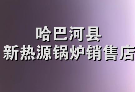 哈巴河县新热源锅炉销售店