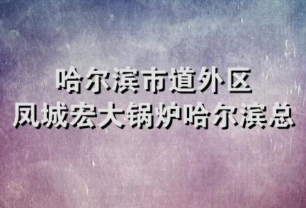 哈尔滨市道外区凤城宏大锅炉哈尔滨总经销