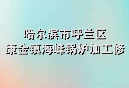 哈尔滨市呼兰区康金镇海峰锅炉加工修理部