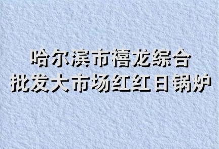 哈尔滨市禧龙综合批发大市场红红日锅炉经销处