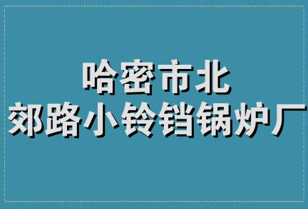 哈密市北郊路小铃铛锅炉厂