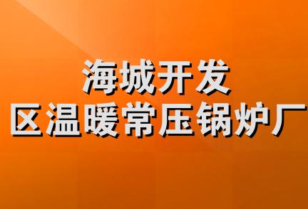 海城开发区温暖常压锅炉厂